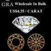 100% Real Moissanite Stone with Certificate D Color 0.5 carat to 10 carat Lab Diamonds Pass Tester with GRA Report