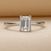 Wedding Jewelry Emerald Cut Engagement Ring – Buy 925 Silver