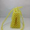 Beads Handmade Bag Yellow